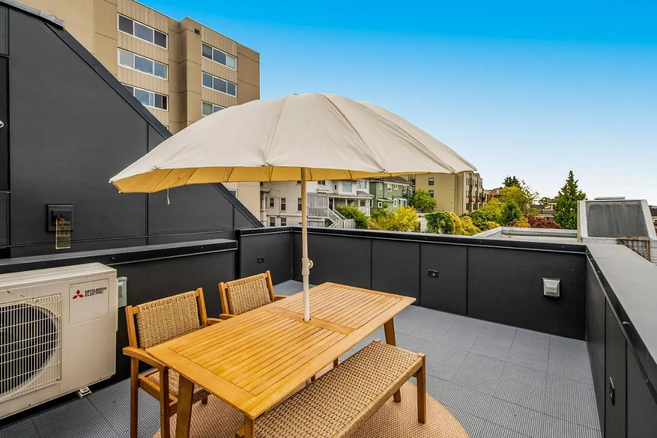 度假居 西雅图Capitol Hill Rooftop R & R别墅 美国