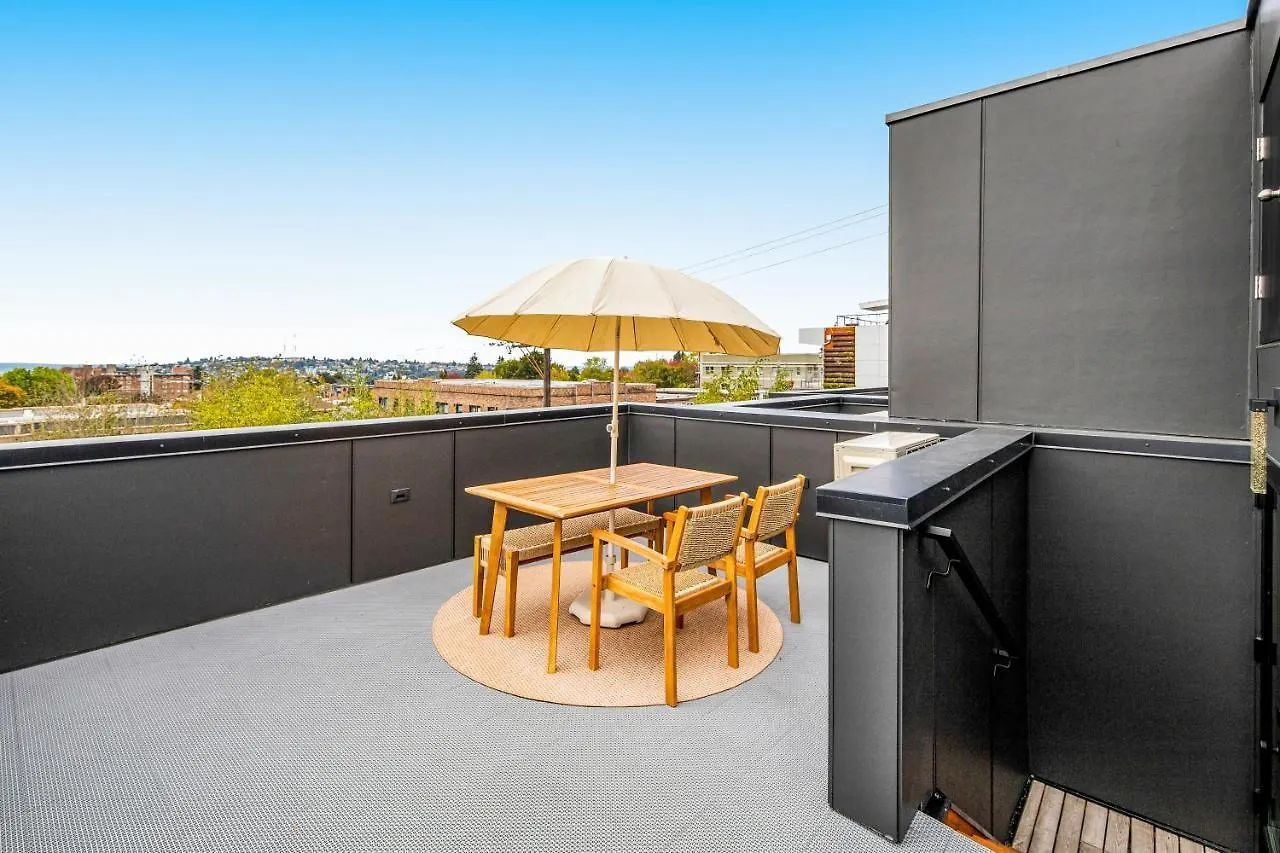Capitol Hill Rooftop R & R Villa Seattle Holiday home